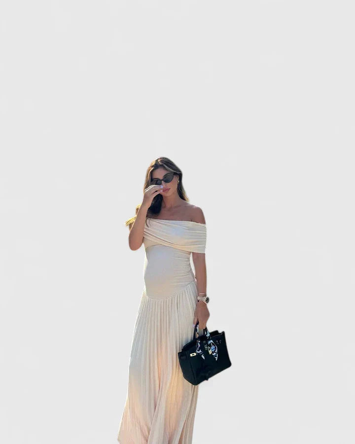 Gracelyn | Off-Shoulder Maxi Dress