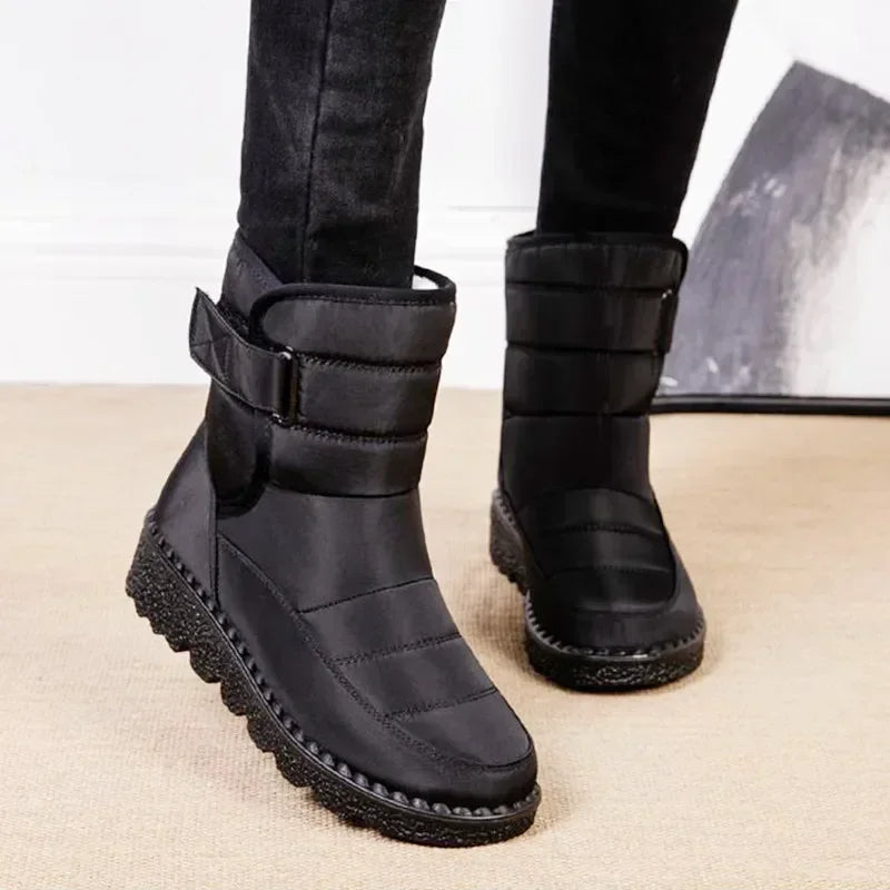 Minna | Waterproof Ankle Snow Boots with Strap