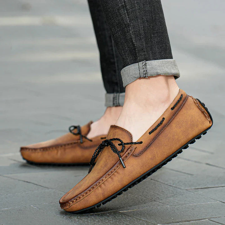 Gregory | Moc Toe Slip-On Loafers