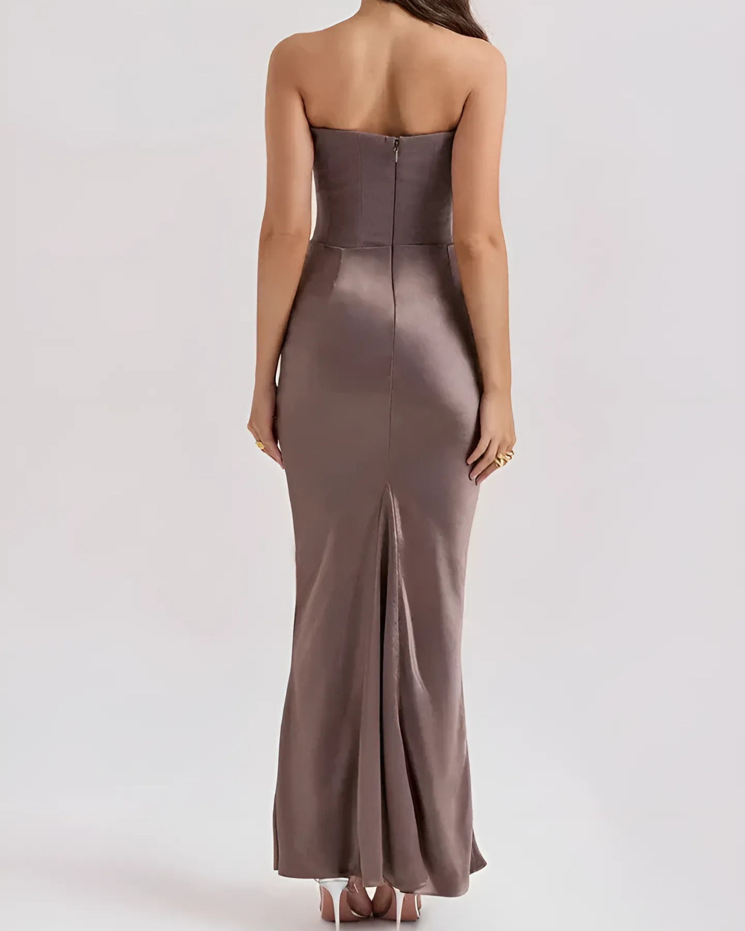 Anasiya | Draped Maxi Formal Dress