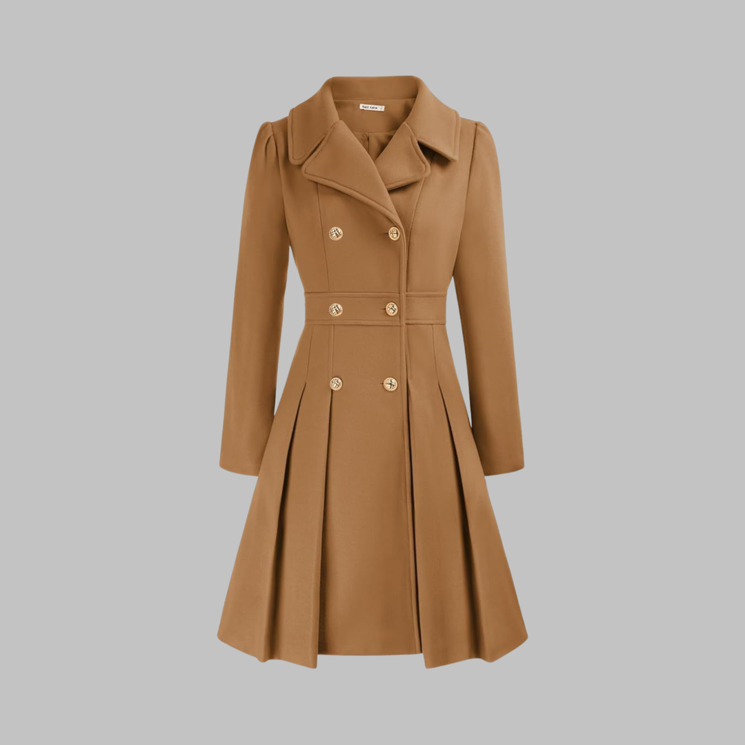 Cicely | Double Button Sleeve Coat