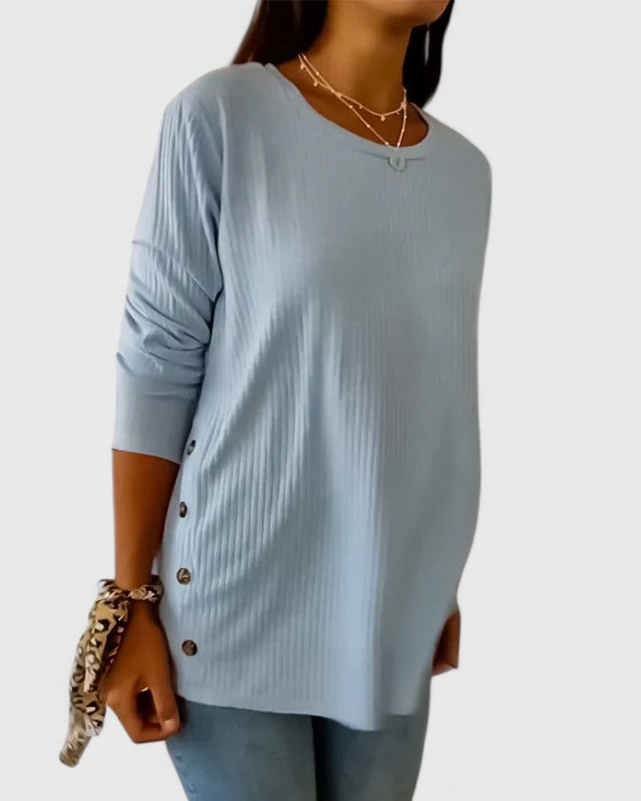 Audria | Classic Crew Neck Top