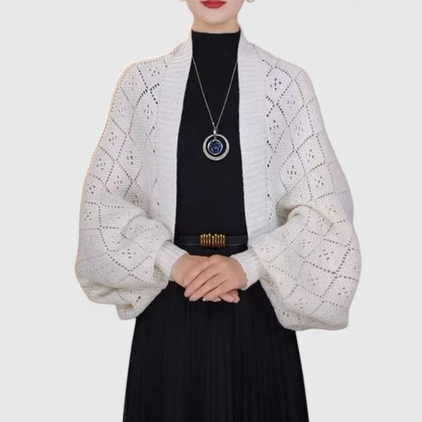 Xanthe | Chunky Knit Cardigan with Shawl Collar