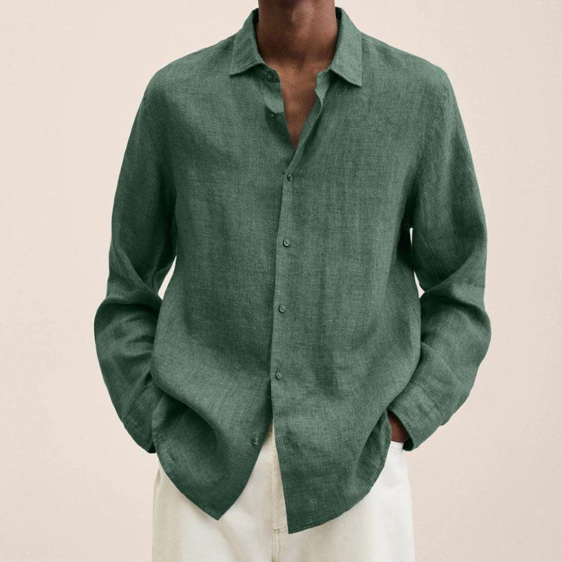 Nathan | Button Down Long Sleeve Shirt