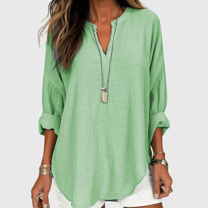 Crescentia | Flowy Beach Shirt