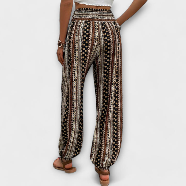 Jasmine | Ethnic Print Pants