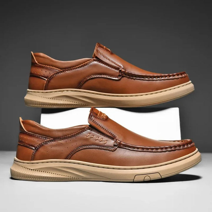 Andy | Low-Cut Moc Toe Slip-On Shoes