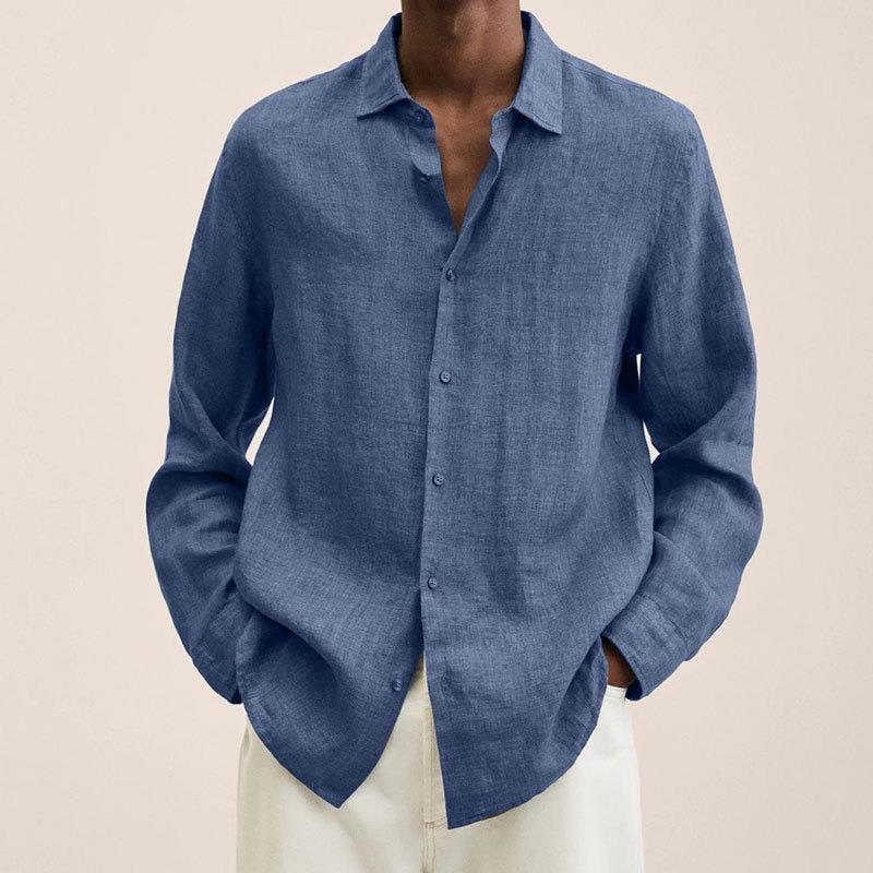 Nathan | Button Down Long Sleeve Shirt