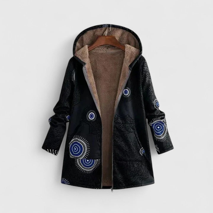 Elysa | Geometric Boho Winter Jacket