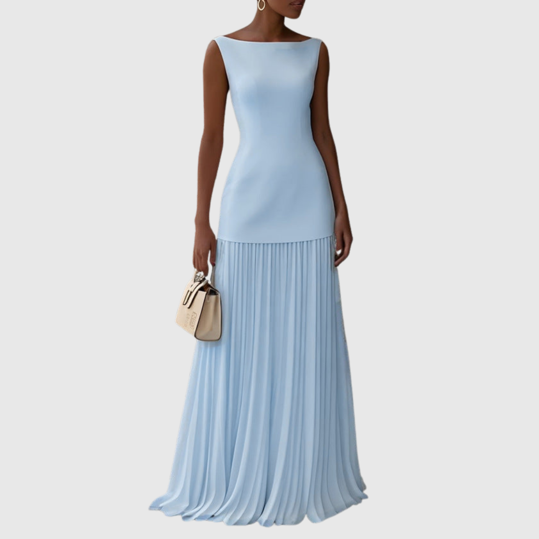 Judith | Pleated Sleeveless Dress