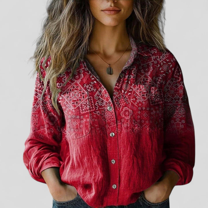 Donna | Gradient Comfort Blouse