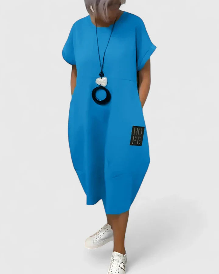 Leah | Relaxed Midi Dress