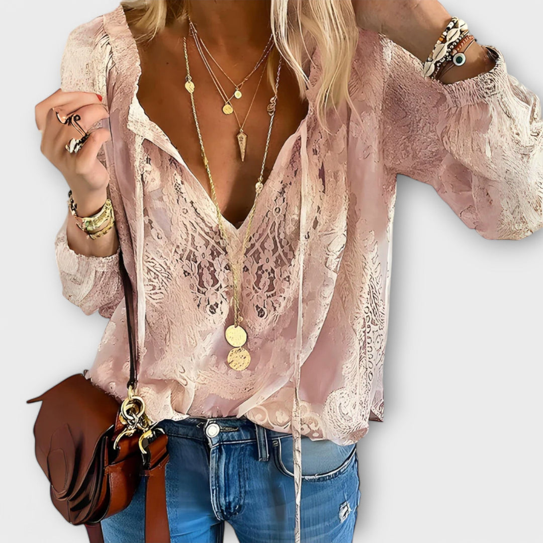 Bea | Sophisticated Lace Blouse