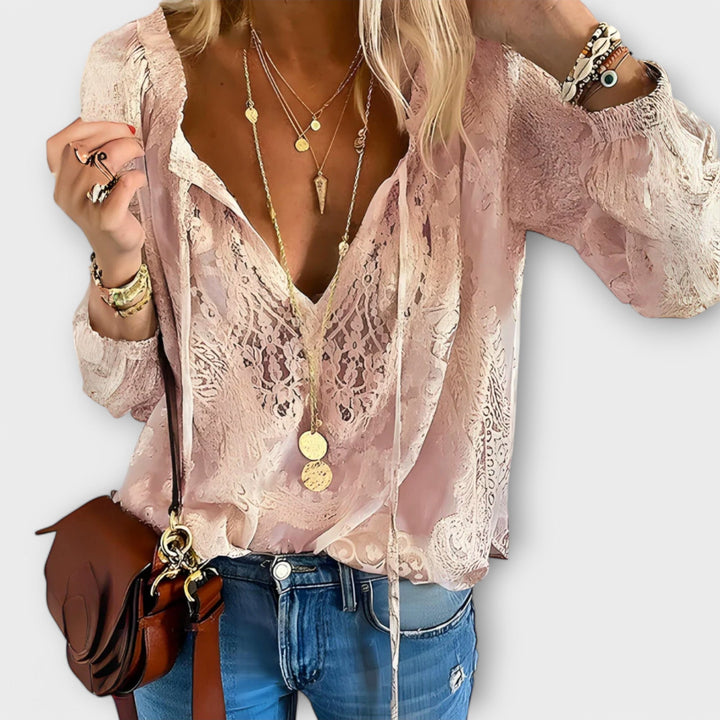 Bea | Sophisticated Lace Blouse