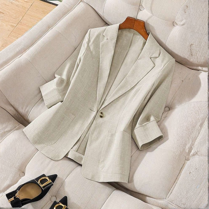 Blythe | Classy Button Blazer Coat