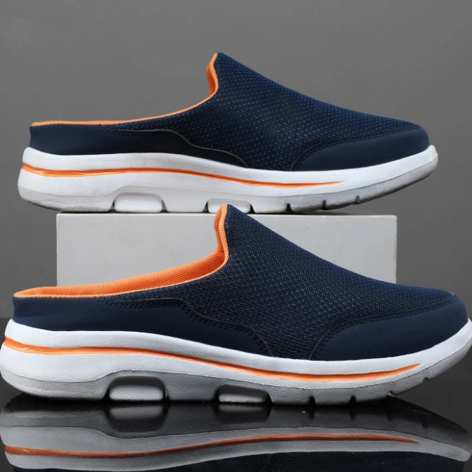 Brice | Closed Toe Slip-On Mule Sliders