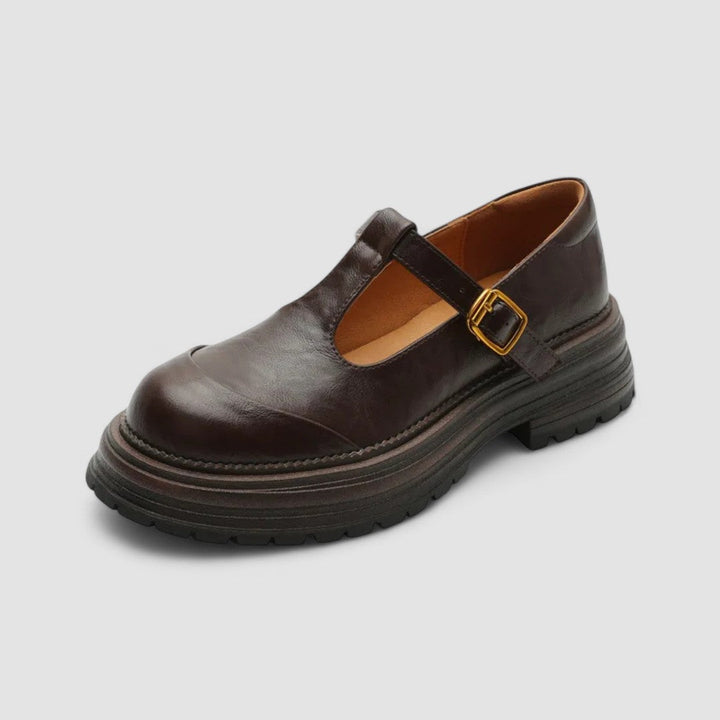 Jolanda | T-Strap Mary Jane Shoes with Chunky Sole