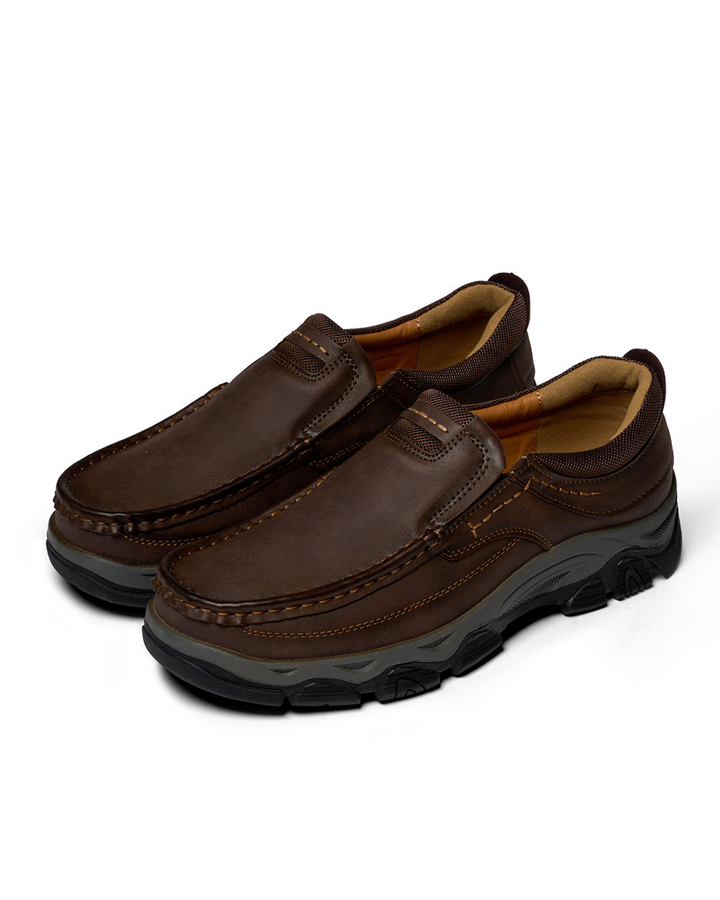 Asher | Round Toe Thick Sole Loafers