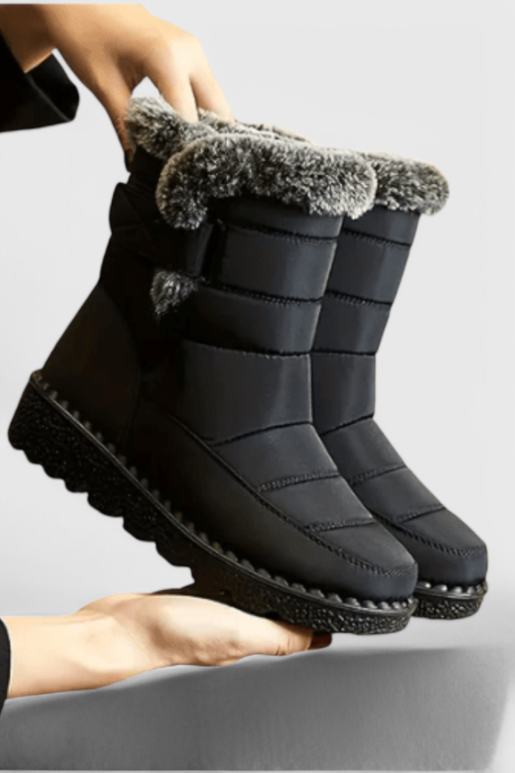Ileen | Faux Fur Lined Waterproof Snow Boots
