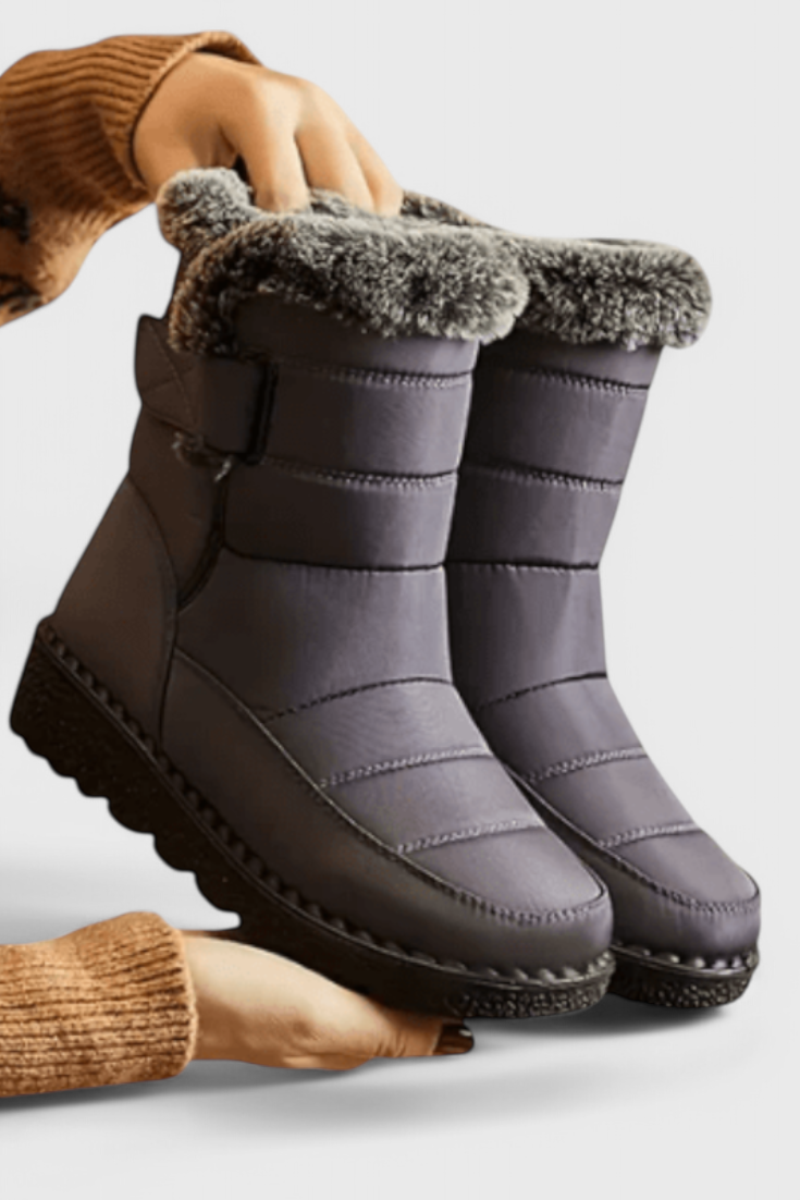 Ileen | Faux Fur Lined Waterproof Snow Boots