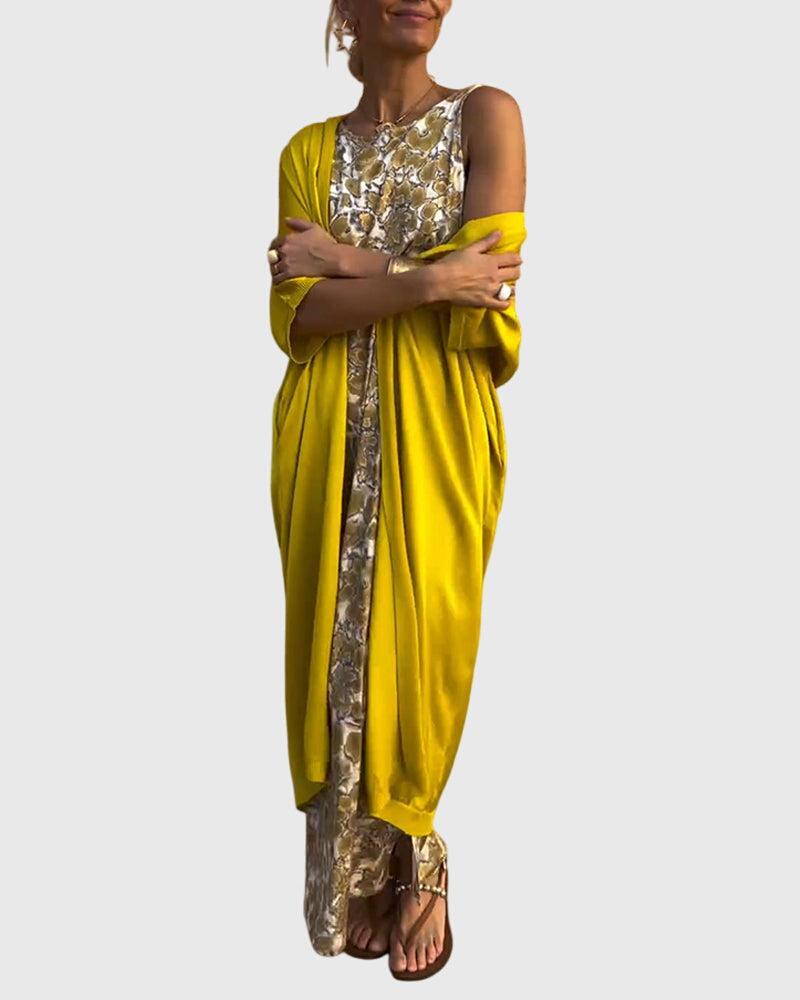 Clotilde | Elegant Two-Piece Dress Set