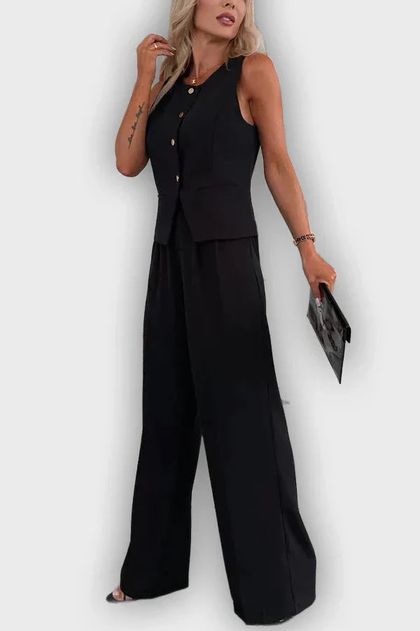 Arantxa | Button-Front Classic Set