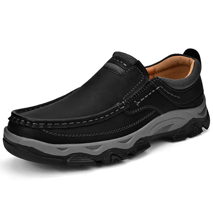 Asher | Round Toe Thick Sole Loafers