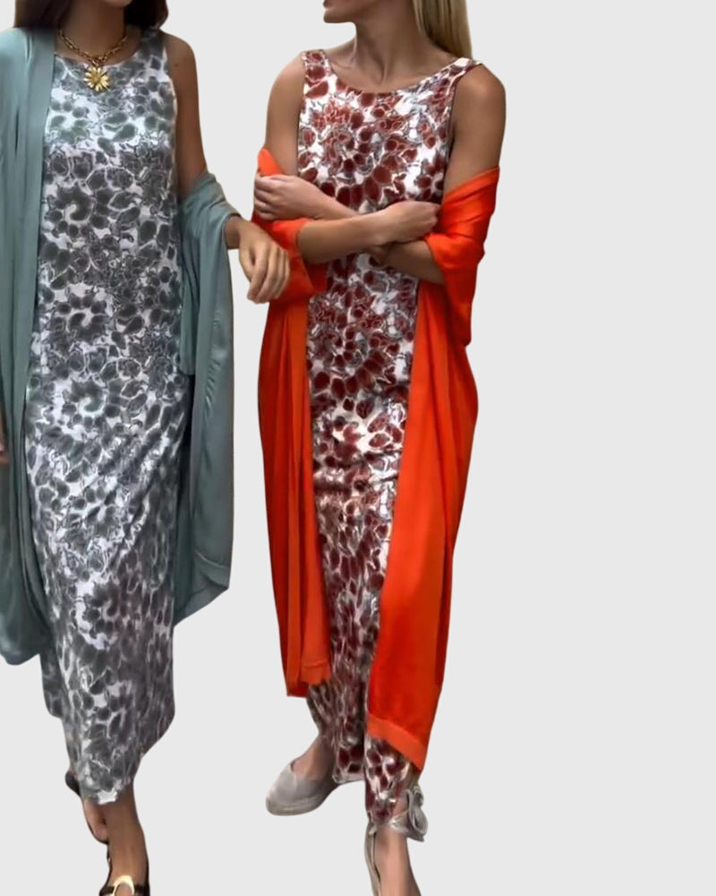 Clotilde | Elegant Two-Piece Dress Set