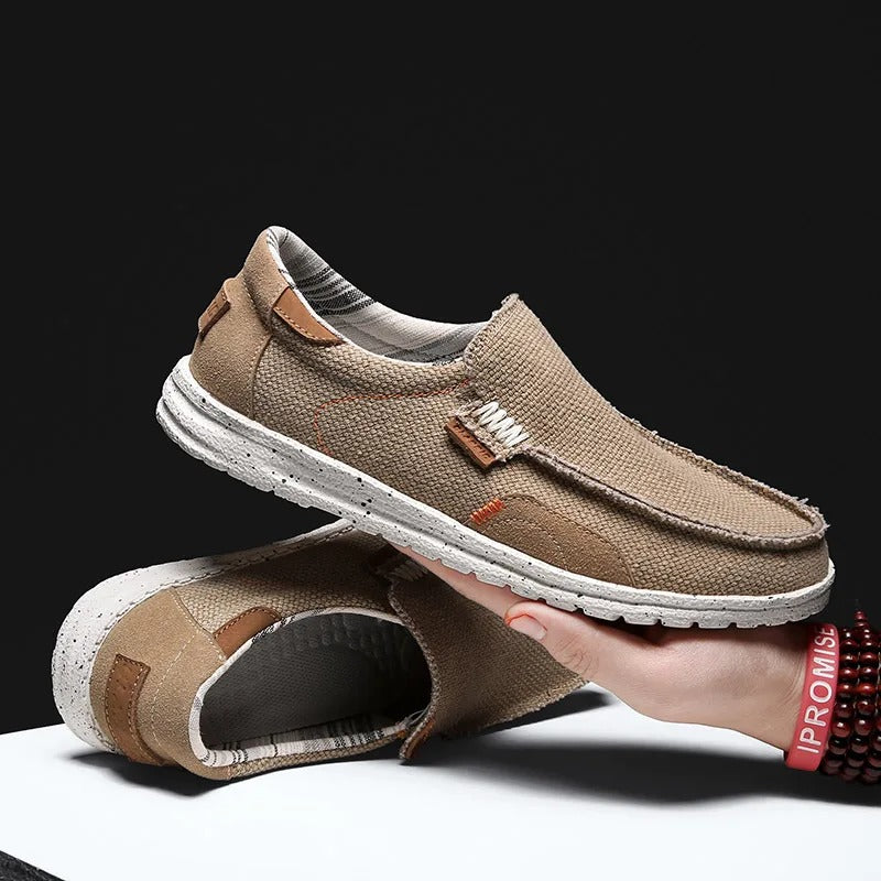 Bart | Moc Toe Woven Slip-Ons