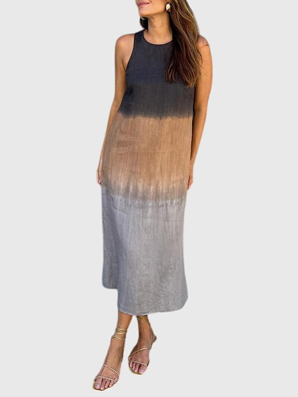 Marcelline | Ombre Sleeveless Maxi Dress