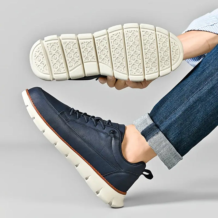 Ahmad | Rounded Toe Panel Sneakers