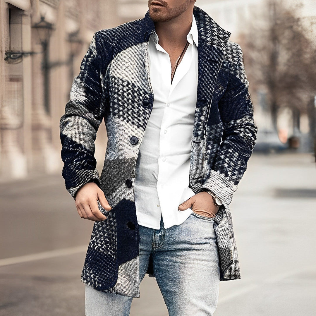 Samuel | Long Button-Up Formal Coat