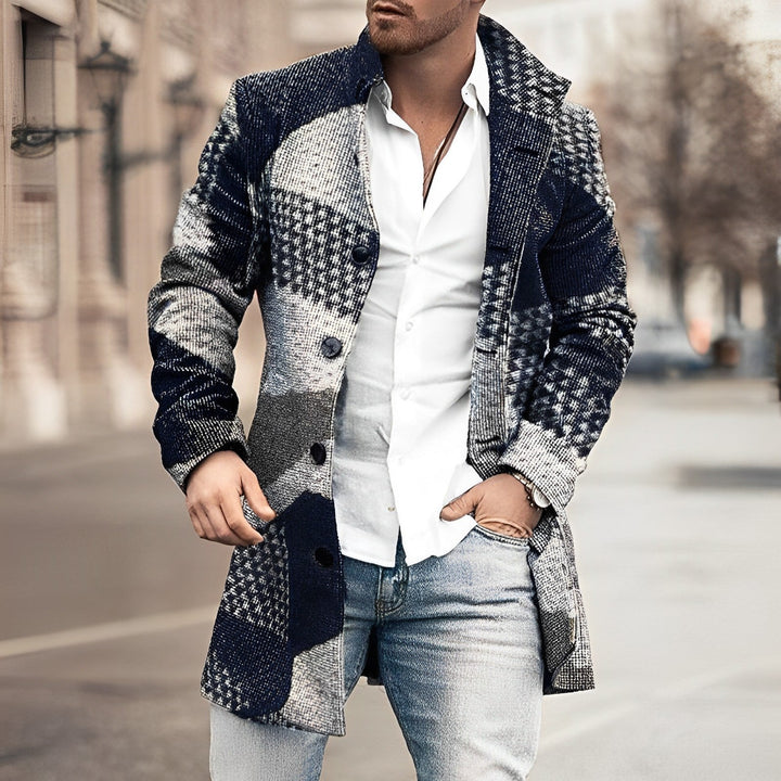 Samuel | Long Button-Up Formal Coat