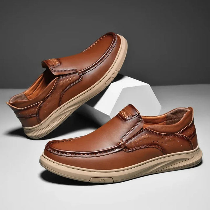 Andy | Low-Cut Moc Toe Slip-On Shoes