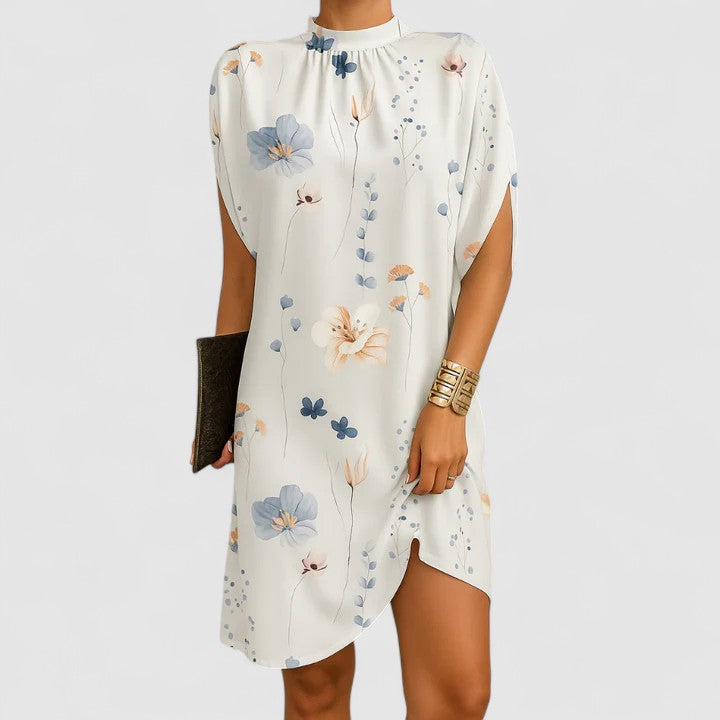 Gretchen | Sophisticated Ruched Midi Dress