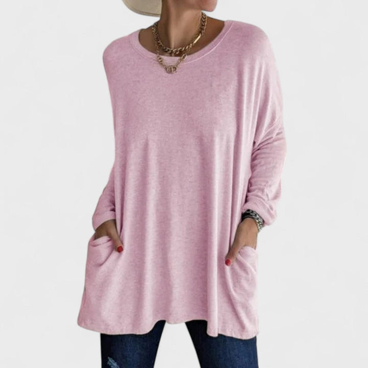 Elyse | Long Sleeve Relaxed Top