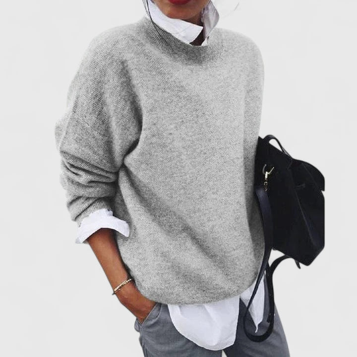 Gita | Crew Neck Pullover Sweater Relaxed Fit