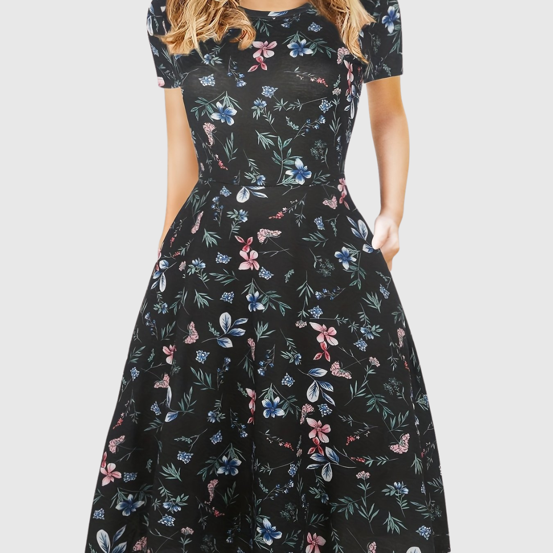 Clementine | Retro A-Line Dress