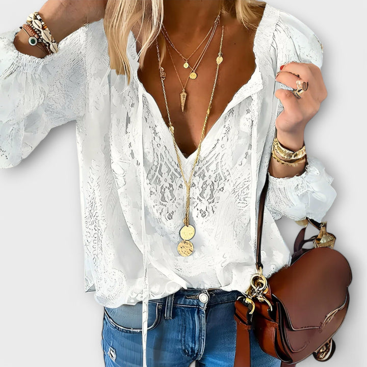 Bea | Sophisticated Lace Blouse