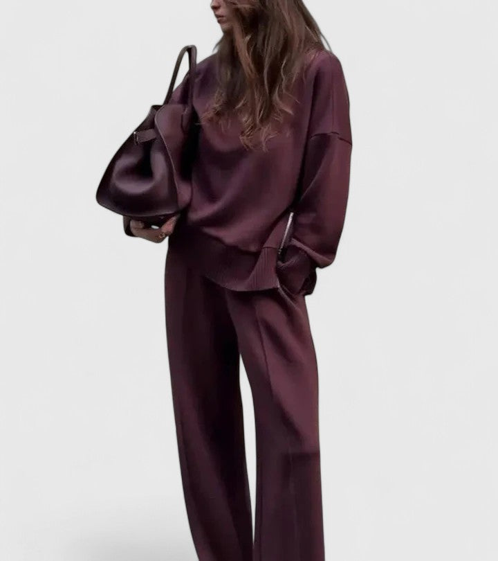 Almeta | High-Neck Knit Set