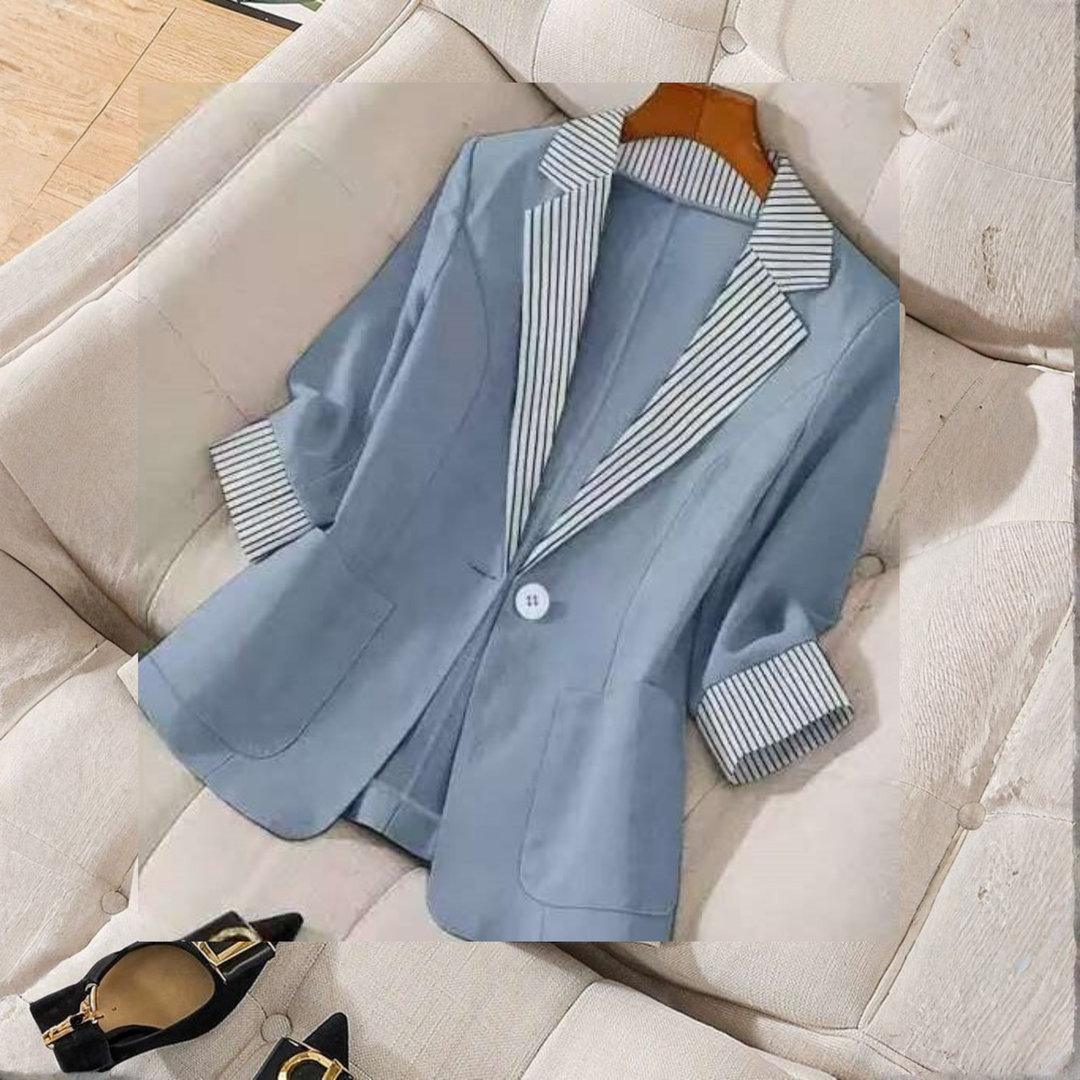Blythe | Classy Button Blazer Coat