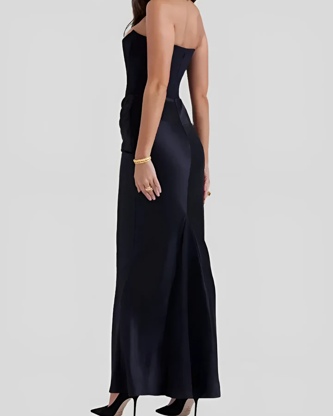 Anasiya | Draped Maxi Formal Dress