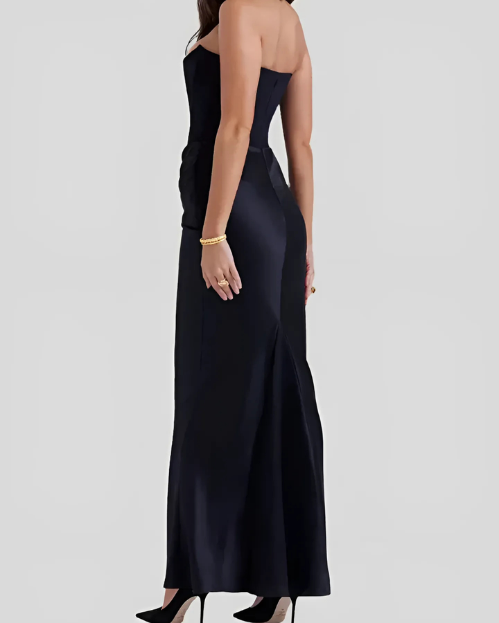 Anasiya | Draped Maxi Formal Dress