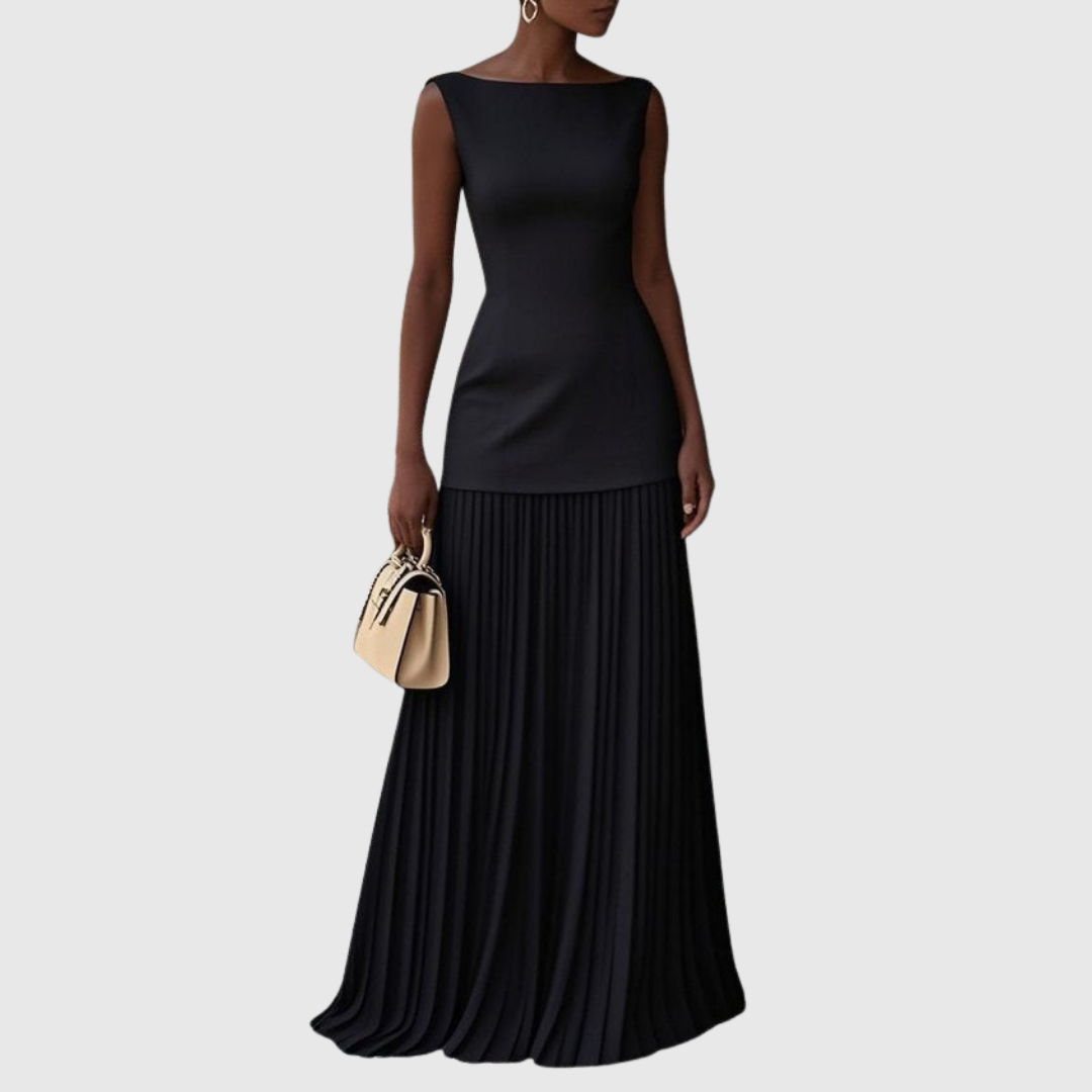 Judith | Pleated Sleeveless Dress