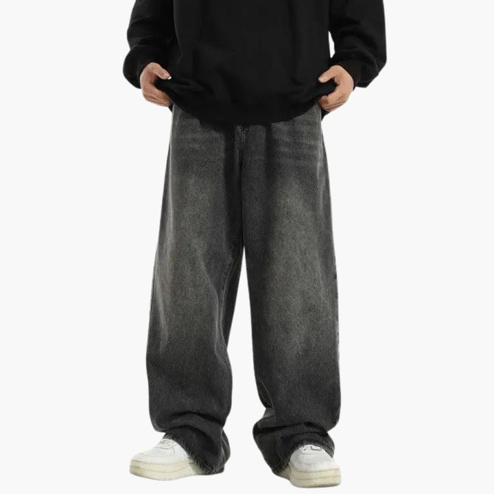 Dex | Wide Straight Full-Length Jeans