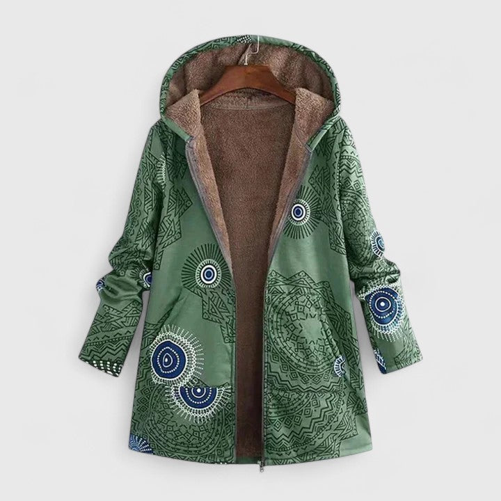 Elysa | Geometric Boho Winter Jacket