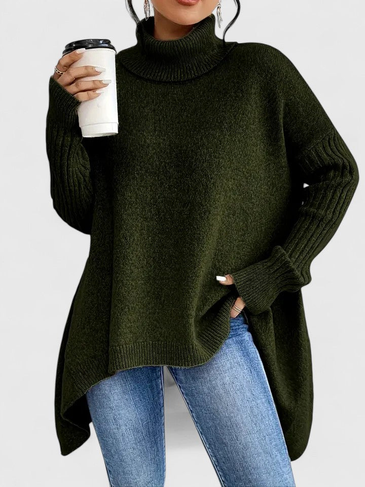 Jackie | Oversized Turtleneck Sweater with Long Sleeves