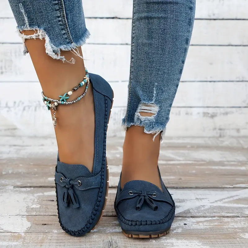 April | Tassel Loafers Slip-On Flats