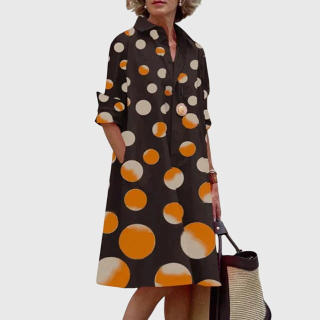 Celine | Casual Pocket Midi Dress