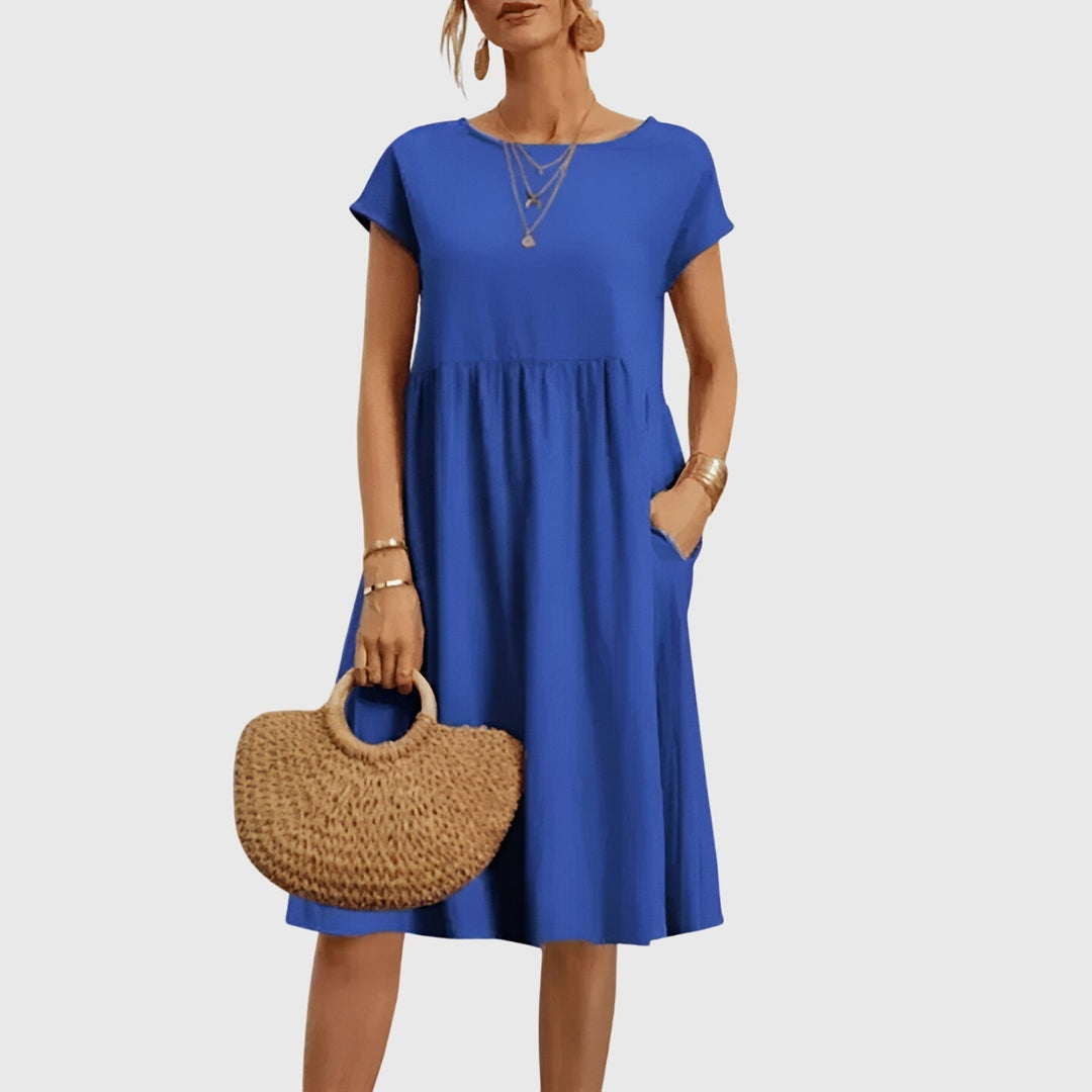 Carina | Spring Midi Floral Dress